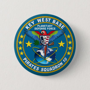 Pirates Squadron 2 Inch Round Button