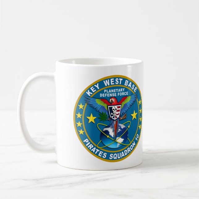 Pirates Squadron Coffee Mug (Left)
