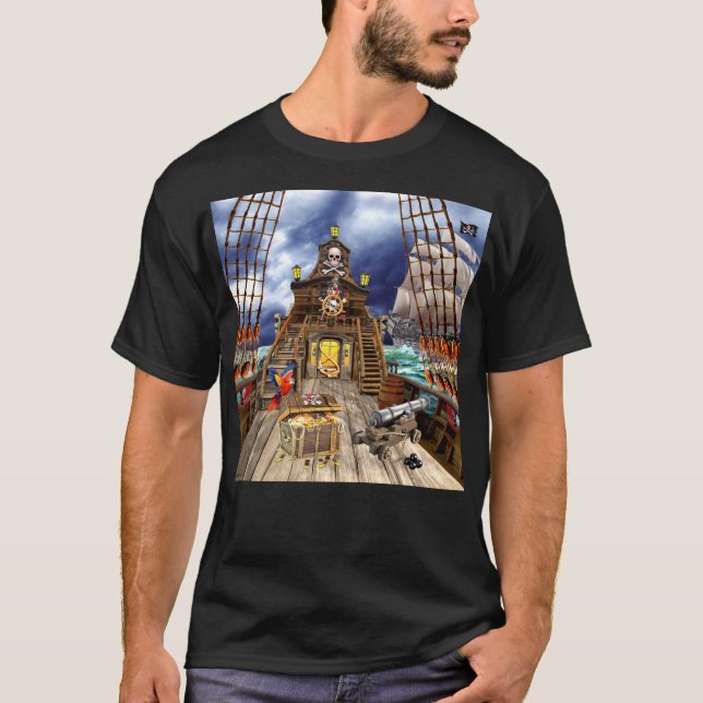 PIRATES STOLEN TREASURE T-Shirt (Front)