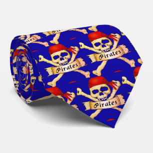 Pirates Team Mascot Football Baseball Cravate spor