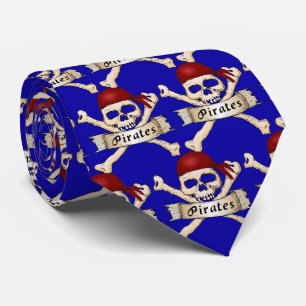 Pirates Team Mascot Football Baseball Cravate spor