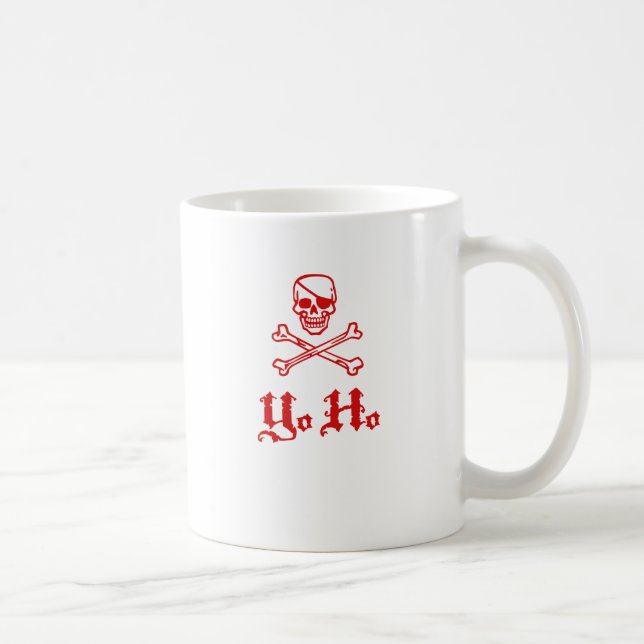Pirates Yo Ho Coffee Mug (Right)