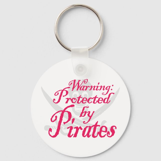 PirateWarning,Keychain Keychain (Front)