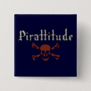 Pirattitude Dark Blue Pin
