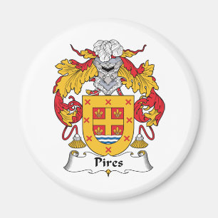Pires Family Crest Magnet