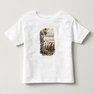 Pirogue races on the Bassac River, detail from 'At Toddler T-shirt