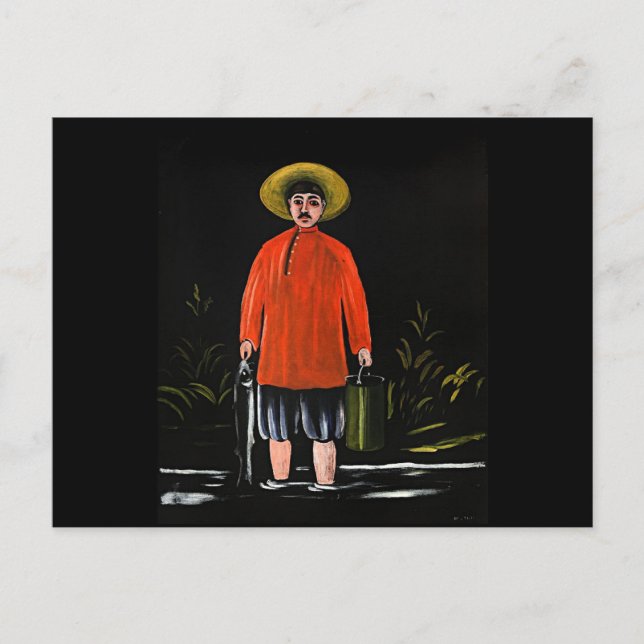 Pirosmani - Fisherman in a Red Shirt Postcard (Front)