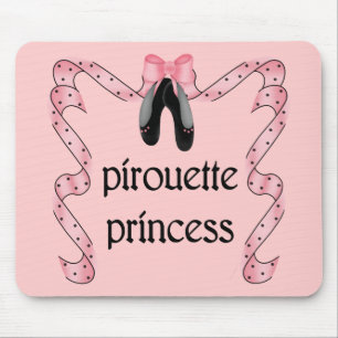 Pirouette Princess mousepad