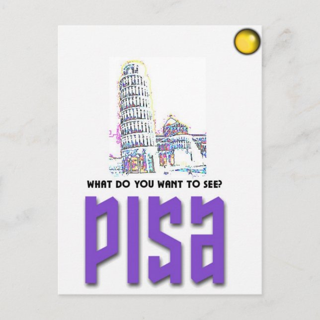 Pisa2 Postcard (Front)