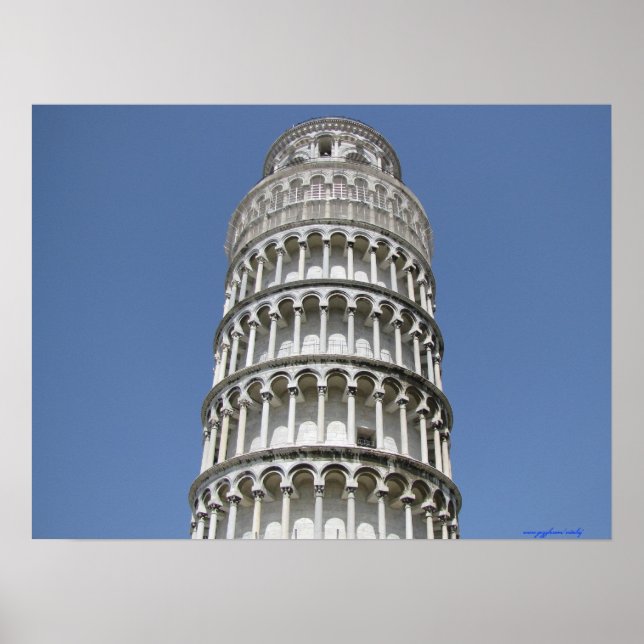 Pisa, Italy photography poster (Front)