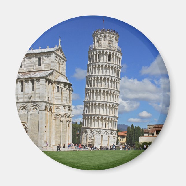 Pisa leaning tower magnet (Front)