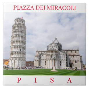Pisa Piazza dei Miracoli ceramic tile