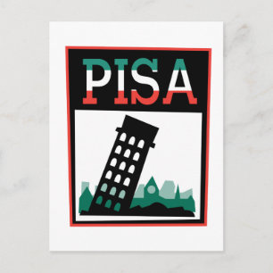 Pisa Poster Postcard