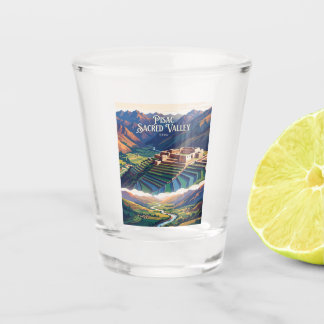 Pisac Sacred Valley Peru Shot Glass