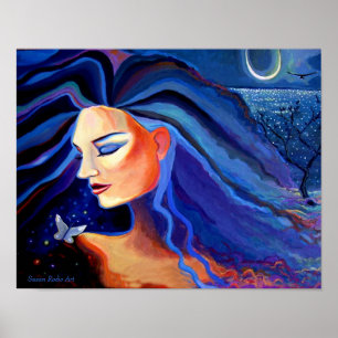 Piscean Moon - Print