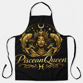 Piscean Queen Luxury Apron