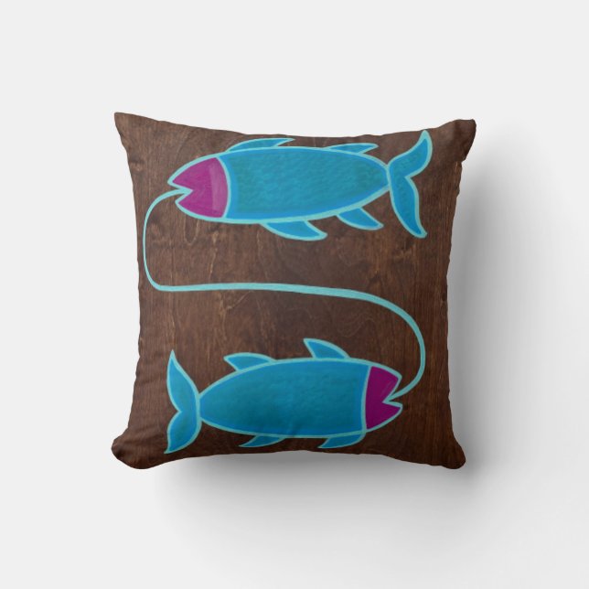 Pisces 2008 throw pillow (Front)