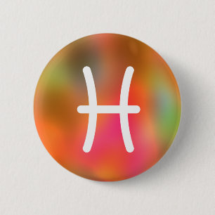 Pisces 2 Inch Round Button