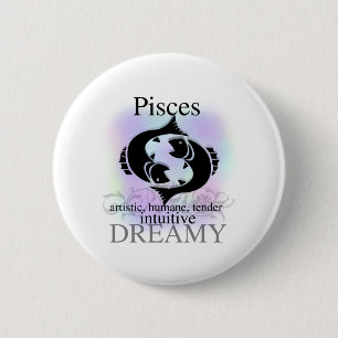 Pisces About You 2 Inch Round Button