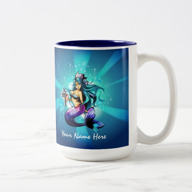 Pisces Add Your Name Mug (Right)
