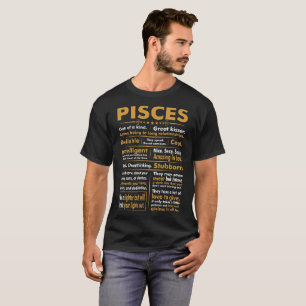 Pisces Amazing In Bed Stubborn Intelligent Tshirt