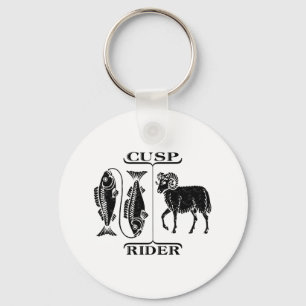 Pisces/Aries Keychain
