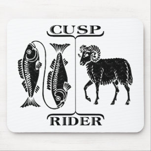 Pisces/Aries Mouse Pad