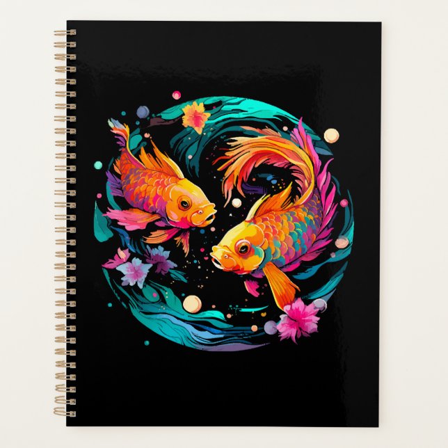 Pisces Astrology Sign Planner (Front)