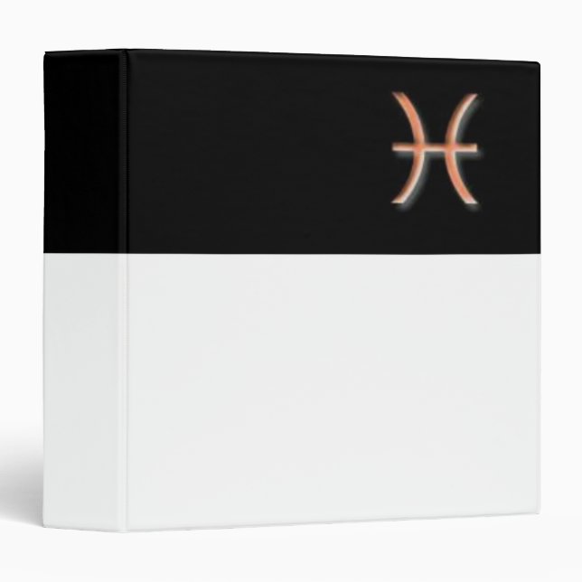 Pisces Avery Binder (Front/Spine)