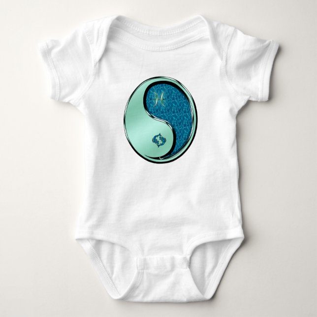 Pisces Baby Bodysuit (Front)