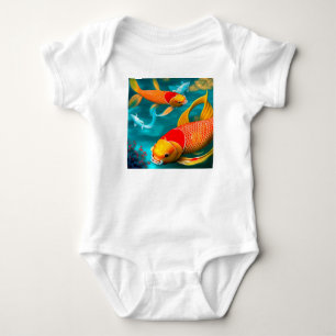 Pisces baby bodysuit