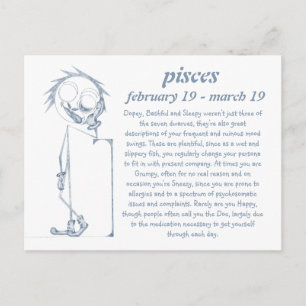Pisces [ - BitchScope - ] Postcard