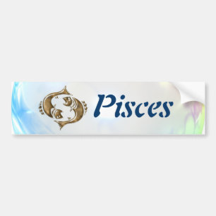 Pisces Bumper Sticker