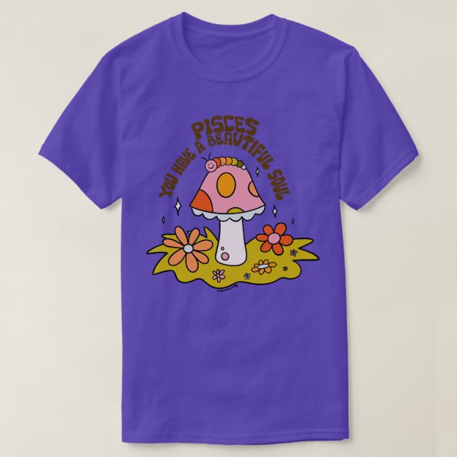 Pisces Caterpillar T-Shirt (Design Front)