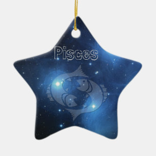 Pisces Ceramic Ornament