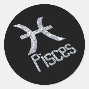 Pisces Classic Round Sticker