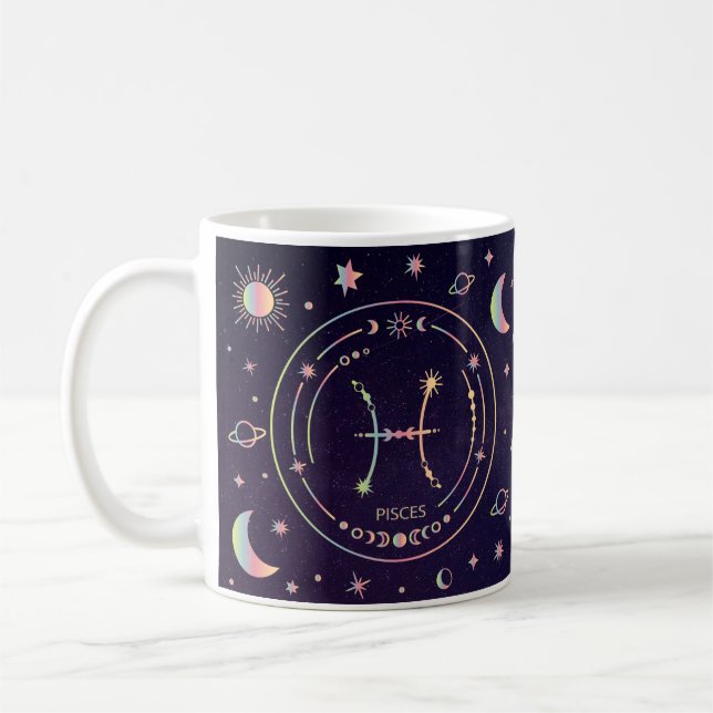 Pisces  coffee mug (Left)
