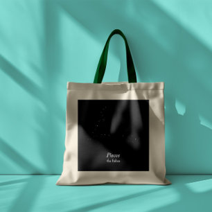 Pisces Constellation Tote Bag