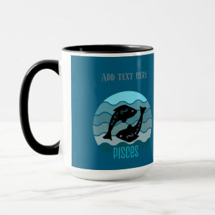 Pisces Customizable Mug