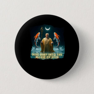 Pisces Design 2025  2 Inch Round Button