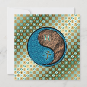 Pisces & Earth Rat Card