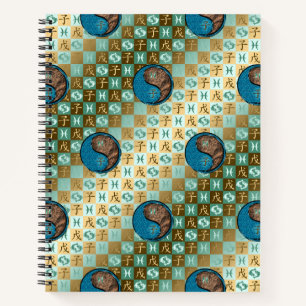 Pisces & Earth Rat Notebook