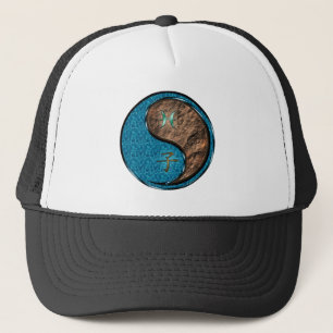 Pisces & Earth Rat Trucker Hat