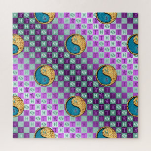 Pisces & Fire Boar Jigsaw Puzzle