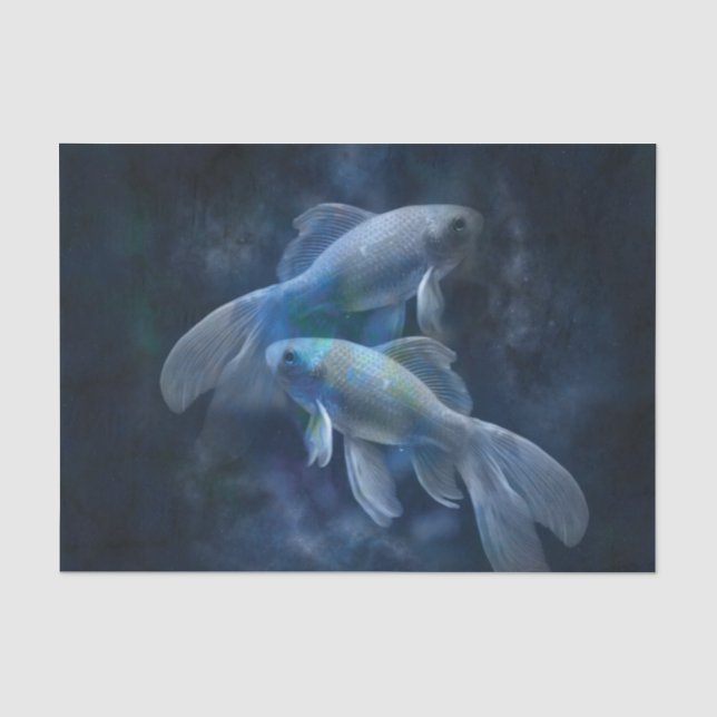 Pisces Fish 10x15 Tissue Paper (Front)