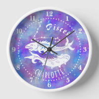 Pisces Fish Constellation Stars Name Birthday Gift