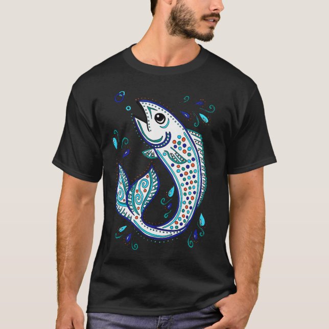 Pisces Fish T-Shirt (Front)