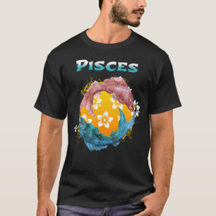 Pisces Fish Zodiac Horoscope Water Astrology Sign T-Shirt