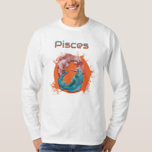 Pisces Fish Zodiac Horoscope Water Astrology Sign T-Shirt