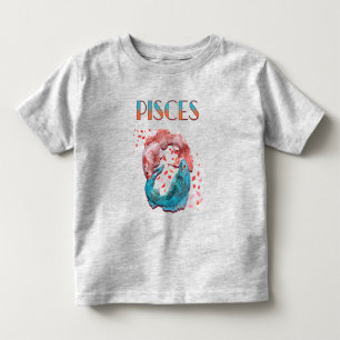 Pisces Fish Zodiac Horoscope Water Astrology Sign Toddler T-shirt